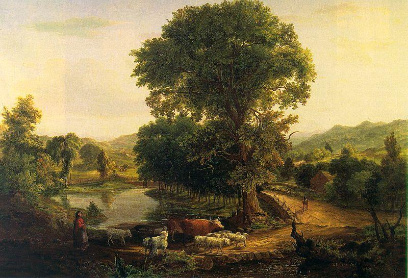 George Inness Afternoon oil painting image